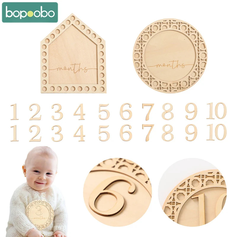 10pcs/lot Baby Hollowed-out Milestone Number Monthly Memorial Card Newborn Baby Wooden Engraved Age Photography Accessories Gift
10pcs/lot Baby Hollowed-out Milestone Number Monthly Memorial Card Newborn Baby Wooden Engraved Age Photography Accessories Gift