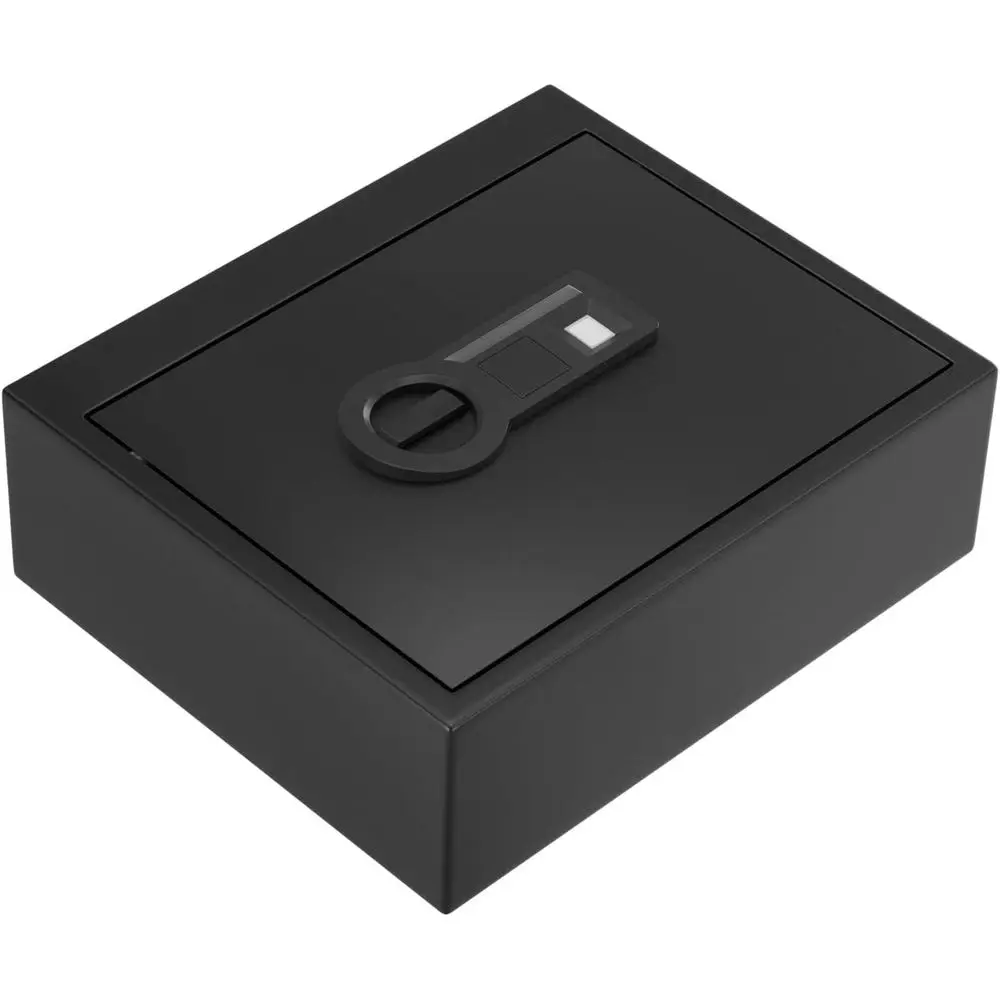 Fingerprint Access Pistol Safe with Induction Light, Silent Mode, and Portable Lockbox for Home, Office, Bedroom, and Car (Batte
Fingerprint Access Pistol Safe with Induction Light, Silent Mode, and Portable Lockbox for Home, Office, Bedroom, and Car (Batte