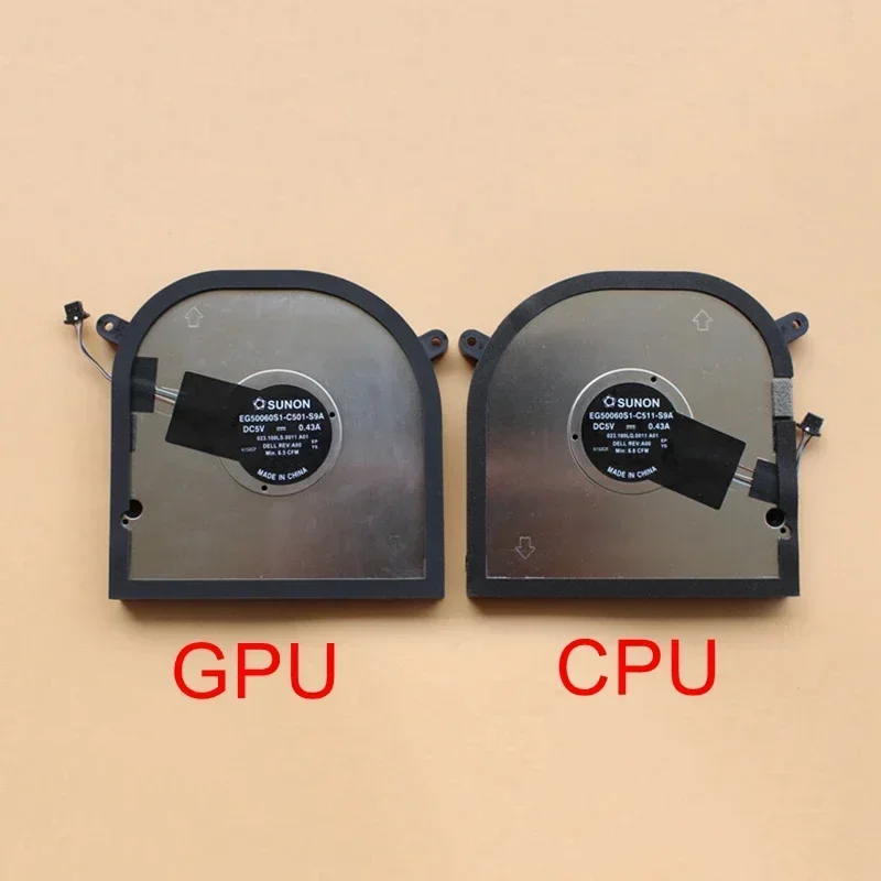 New Laptop CPU GPU Cooling Fan Cooler For DELL XPS 17 9700 9710 9720 Precision 5750 5760 DC5V 0MXF81 0P2FY9 DIS
New Laptop CPU GPU Cooling Fan Cooler For DELL XPS 17 9700 9710 9720 Precision 5750 5760 DC5V 0MXF81 0P2FY9 DIS