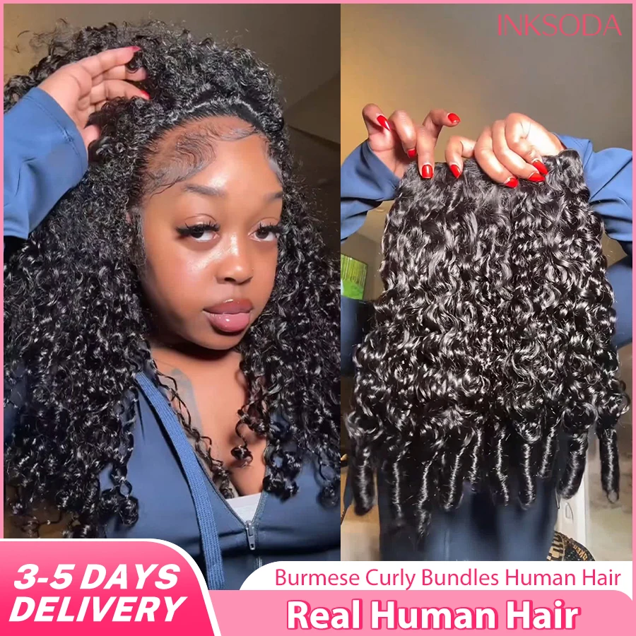 12A Burmese Curly Human Hair Bundles Spiral Curly Bundles 1/3/4 Pcs Virgin Hair Burmese Brazilians Raw Human Hair Extensions
12A Burmese Curly Human Hair Bundles Spiral Curly Bundles 1/3/4 Pcs Virgin Hair Burmese Brazilians Raw Human Hair Extensions