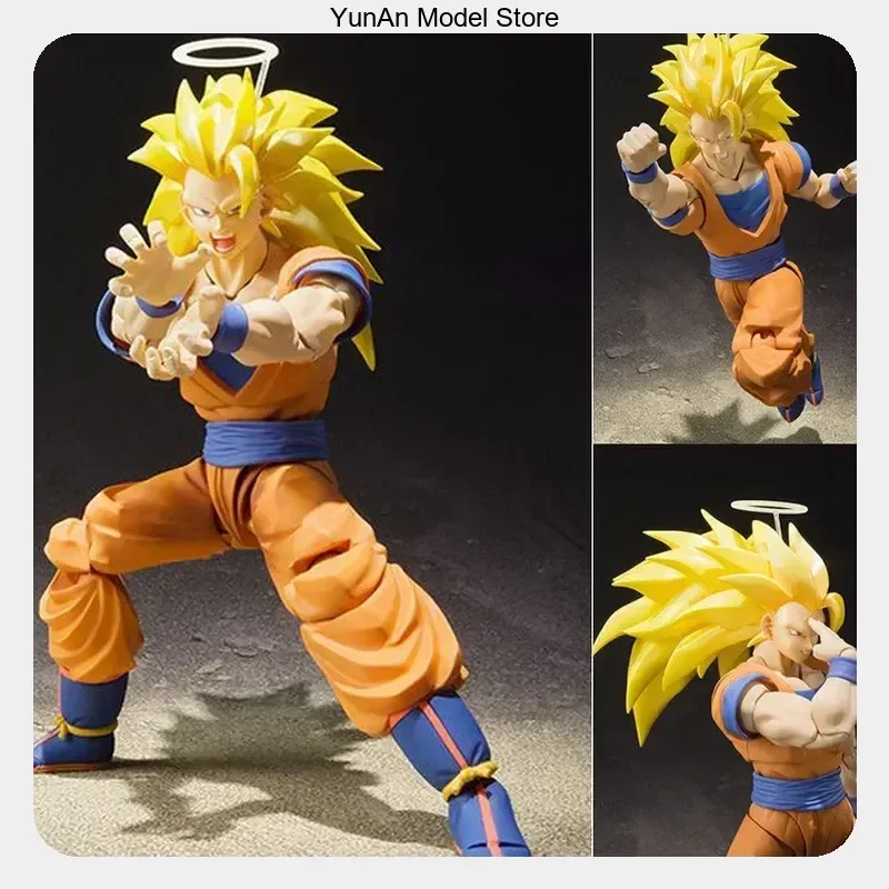 Anime Action Figure Statue Model Desktop Decoration Gift 15cm Dragon Ball Goku Super Saiyan 3 Movable
Anime Action Figure Statue Model Desktop Decoration Gift 15cm Dragon Ball Goku Super Saiyan 3 Movable