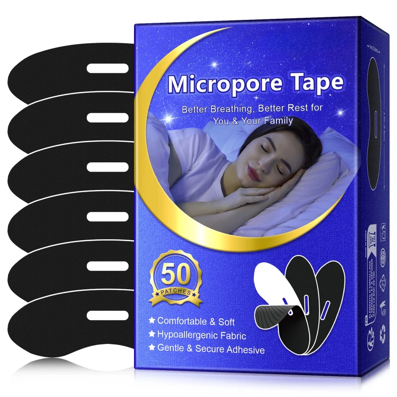 50Pcs Mouth Tape Sleeping Keep Mouth Close Prevent Snoring Gentle Sleep Strip for Home Travel Mouth Tape for Sleeping
50Pcs Mouth Tape Sleeping Keep Mouth Close Prevent Snoring Gentle Sleep Strip for Home Travel Mouth Tape for Sleeping