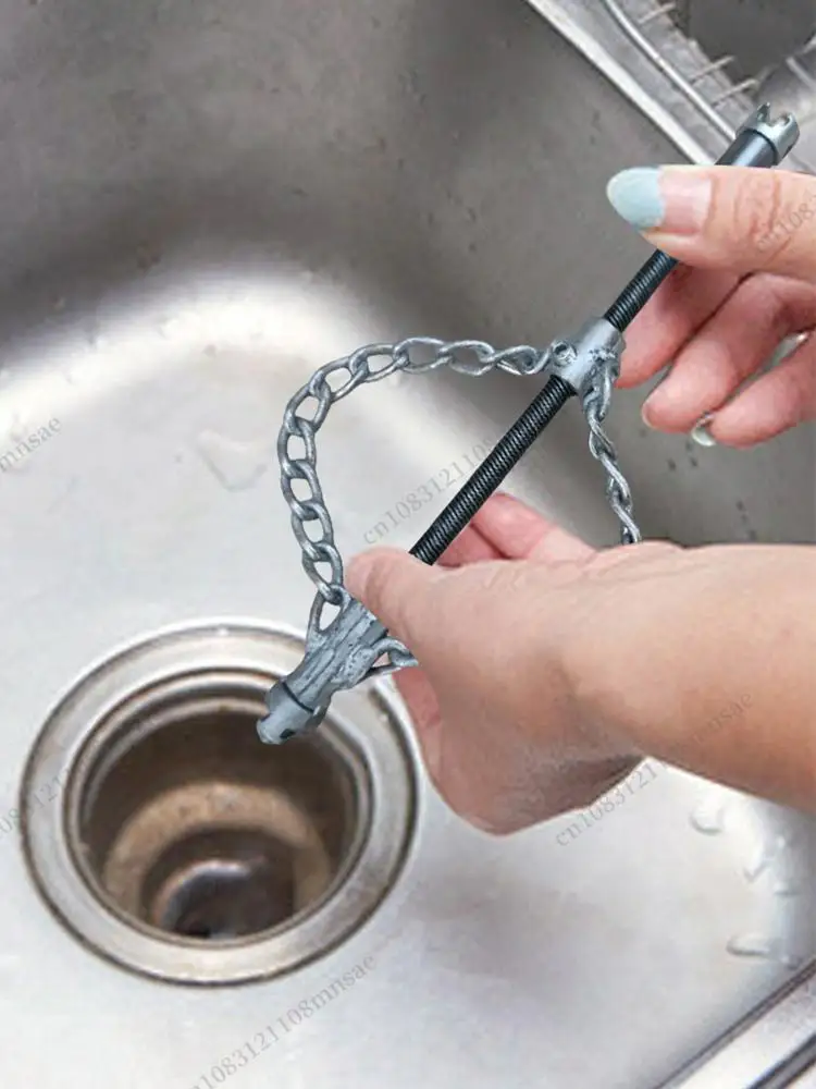 Цепь для удаления накипи с гибким валом, многоцелевой инструмент для обслуживания труб, инструмент для пружинного сверления из нержавеющей стали для кухни, ванной комнаты
Цепь для удаления накипи с гибким валом, многоцелевой инструмент для обслуживания труб, инструмент для пружинного сверления из нержавеющей стали для кухни, ванной комнаты