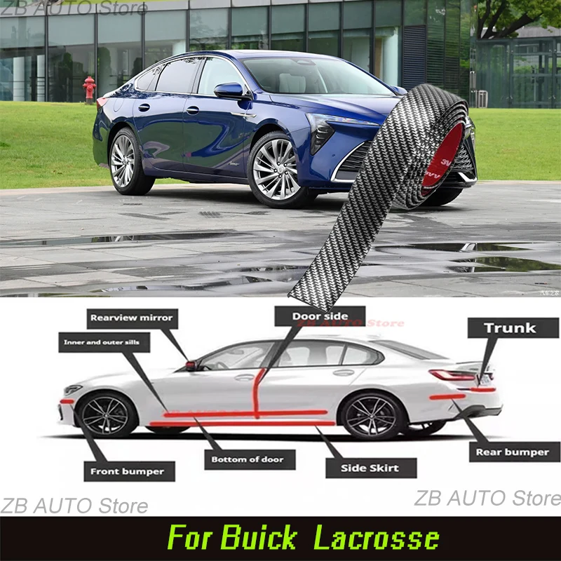 For Buick Lacrosse Strong adhesive bumper strip, front and rear lip side skirts, collision and scratch resistant, suitable
For Buick Lacrosse Strong adhesive bumper strip, front and rear lip side skirts, collision and scratch resistant, suitable