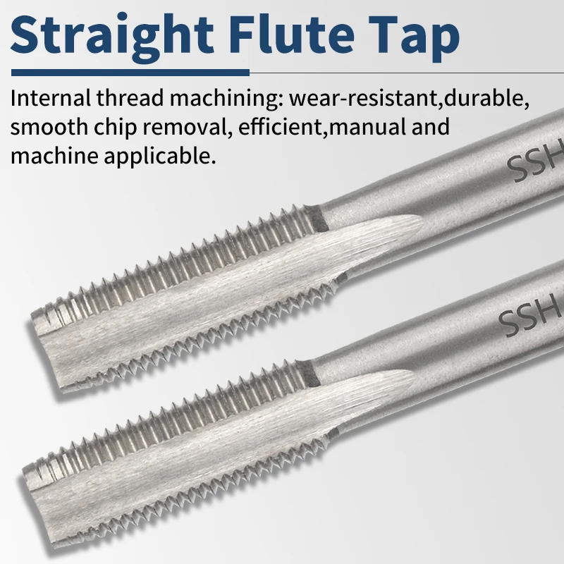 VOKET TAP1SET RightHand Mertic Tap Die Set M1-M11HSS Used for machine tool internal and external thread tapping and repair tools
VOKET TAP1SET RightHand Mertic Tap Die Set M1-M11HSS Used for machine tool internal and external thread tapping and repair tools