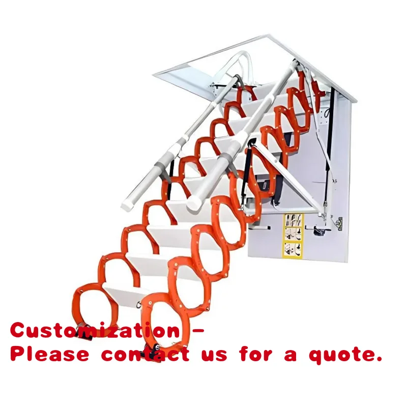 Customize.Space-Saving Telescopic Loft Ladder Pull-Down Foldable Stairs Folding Stairs Indoor Residential Storage Area
Customize.Space-Saving Telescopic Loft Ladder Pull-Down Foldable Stairs Folding Stairs Indoor Residential Storage Area