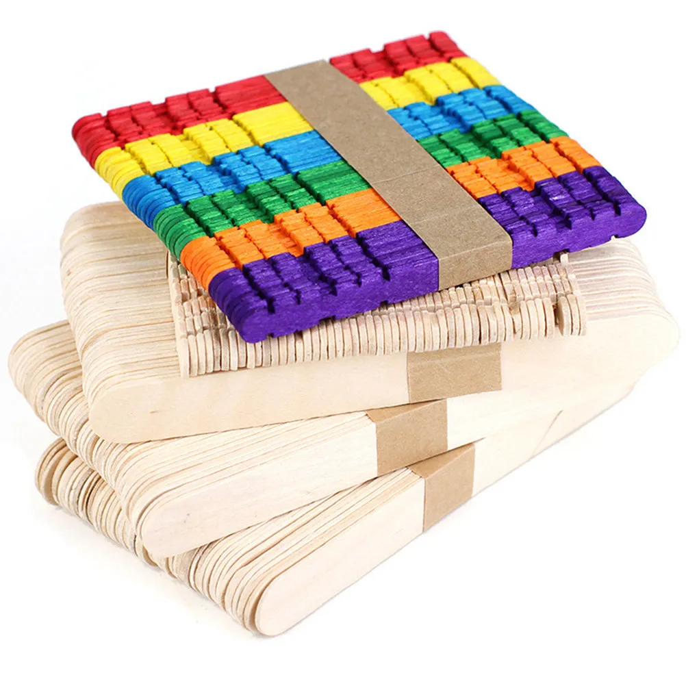 50Pcs Colored Wood Craft Sticks Smooth Splinter-Free Natural Ice Pop Sticks for DIY Classroom Activities Kids Creative Arts
50Pcs Colored Wood Craft Sticks Smooth Splinter-Free Natural Ice Pop Sticks for DIY Classroom Activities Kids Creative Arts