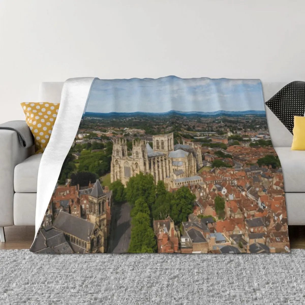York Minster Cathedral England North Yorkshire in Summer Throw Blanket Soft Bed linens Moving Plush Blankets
York Minster Cathedral England North Yorkshire in Summer Throw Blanket Soft Bed linens Moving Plush Blankets