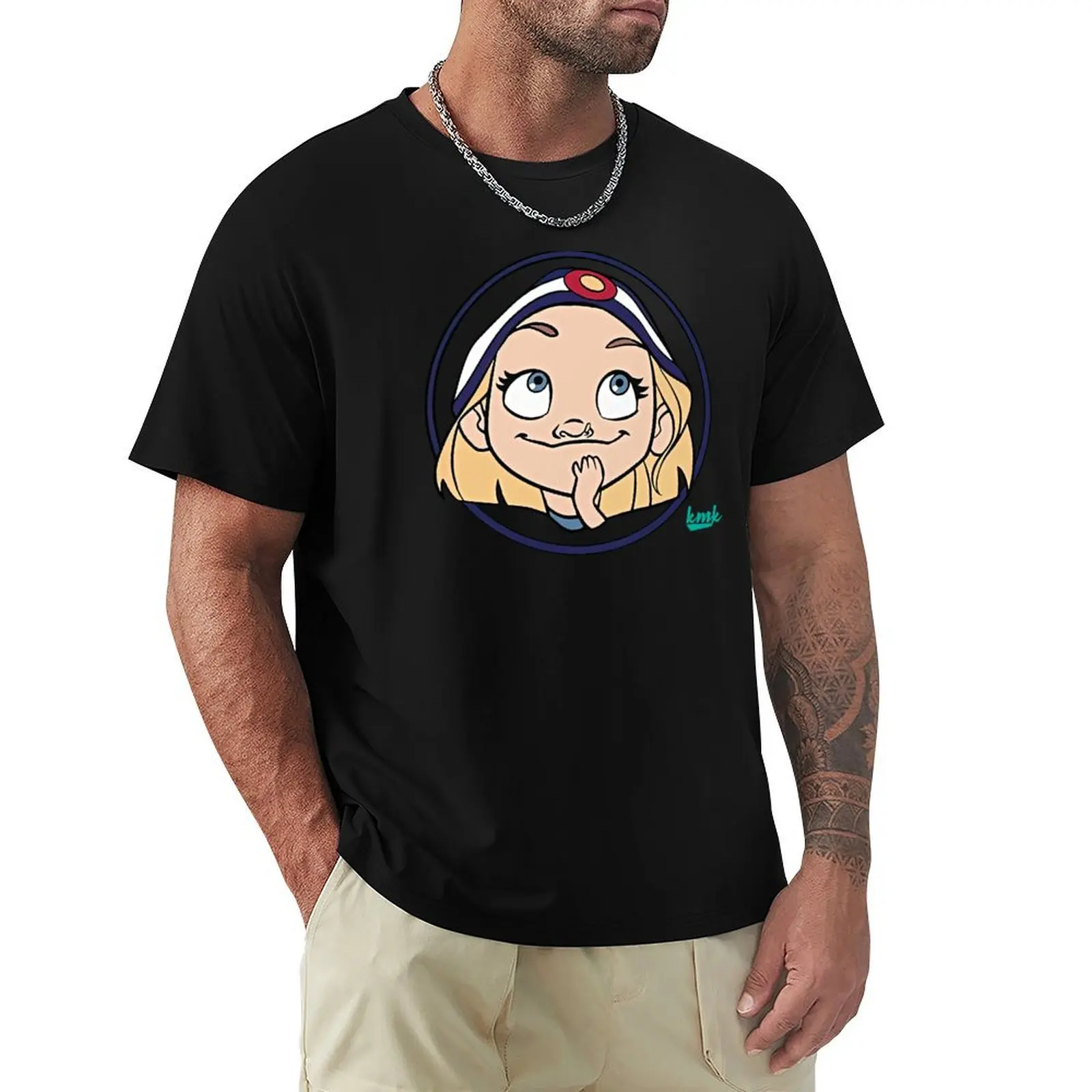 Kallmekris merch KMK Cartoon T-Shirt Basic Solid Color Casual Tee Shirt
Kallmekris merch KMK Cartoon T-Shirt Basic Solid Color Casual Tee Shirt
