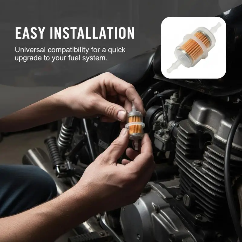 2026 NEW Motorcycle Gasoline Filter Bowl Durable Inline Petrol Fuel Strainer Universal Motorbike Engine Carb Filter Replacement
2026 NEW Motorcycle Gasoline Filter Bowl Durable Inline Petrol Fuel Strainer Universal Motorbike Engine Carb Filter Replacement