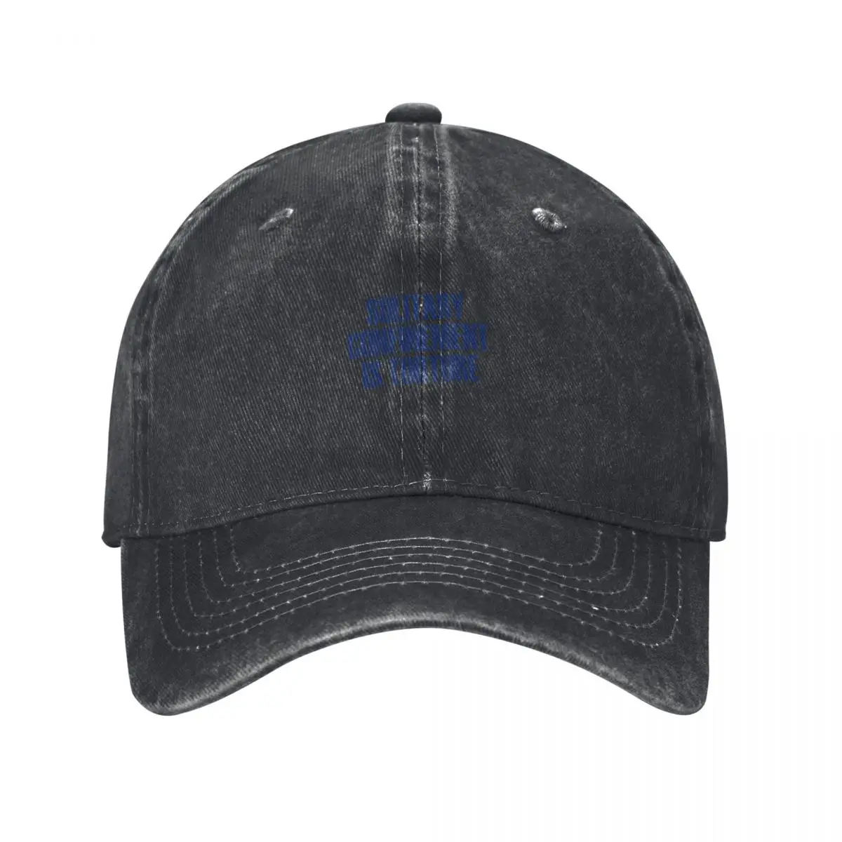 Solitary is Torture Baseball Cap Rugby Sun Hat For Children summer hat Caps For Women Men's
Solitary is Torture Baseball Cap Rugby Sun Hat For Children summer hat Caps For Women Men's