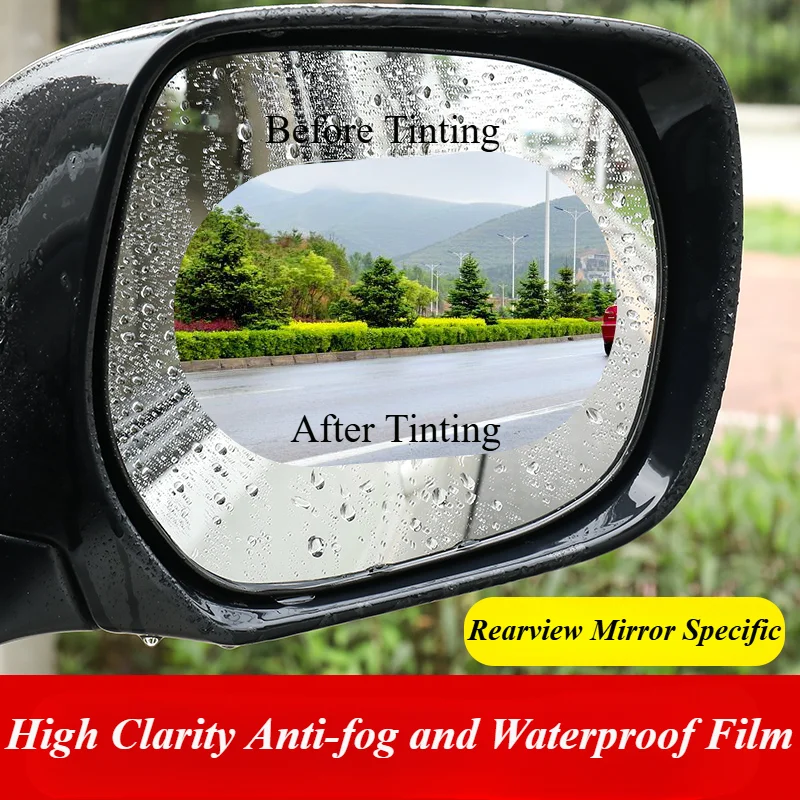 Universal Waterproof & Anti-Fog Rearview Mirror Film for Cars Rain-Resistant, Coating for Clear Vision During Reversing
Universal Waterproof & Anti-Fog Rearview Mirror Film for Cars Rain-Resistant, Coating for Clear Vision During Reversing