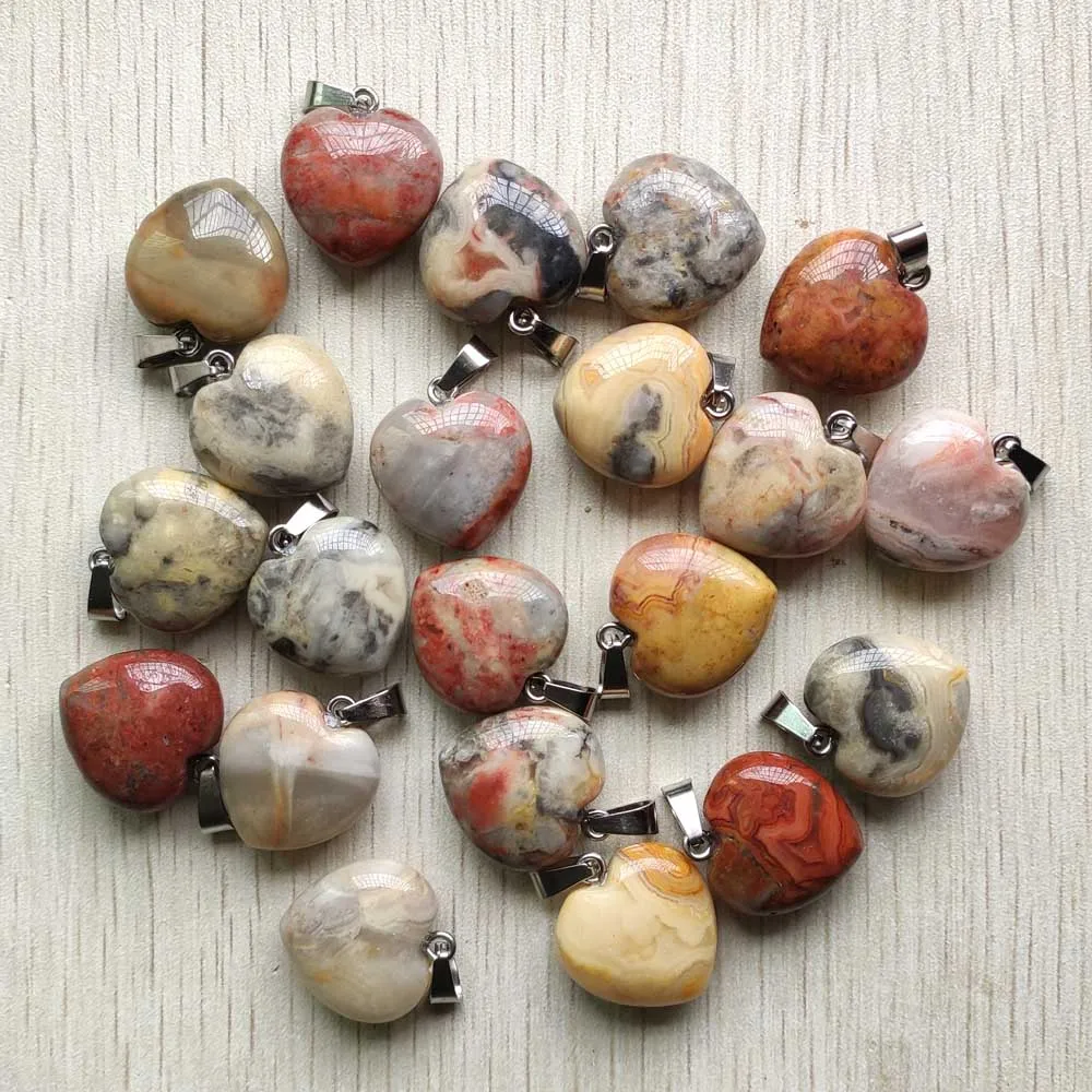 Fashion Good Quality natural crazy agate thick heart charms pendants 20mm for jewelry making free shipping Wholesale 25pcs/lot
Fashion Good Quality natural crazy agate thick heart charms pendants 20mm for jewelry making free shipping Wholesale 25pcs/lot