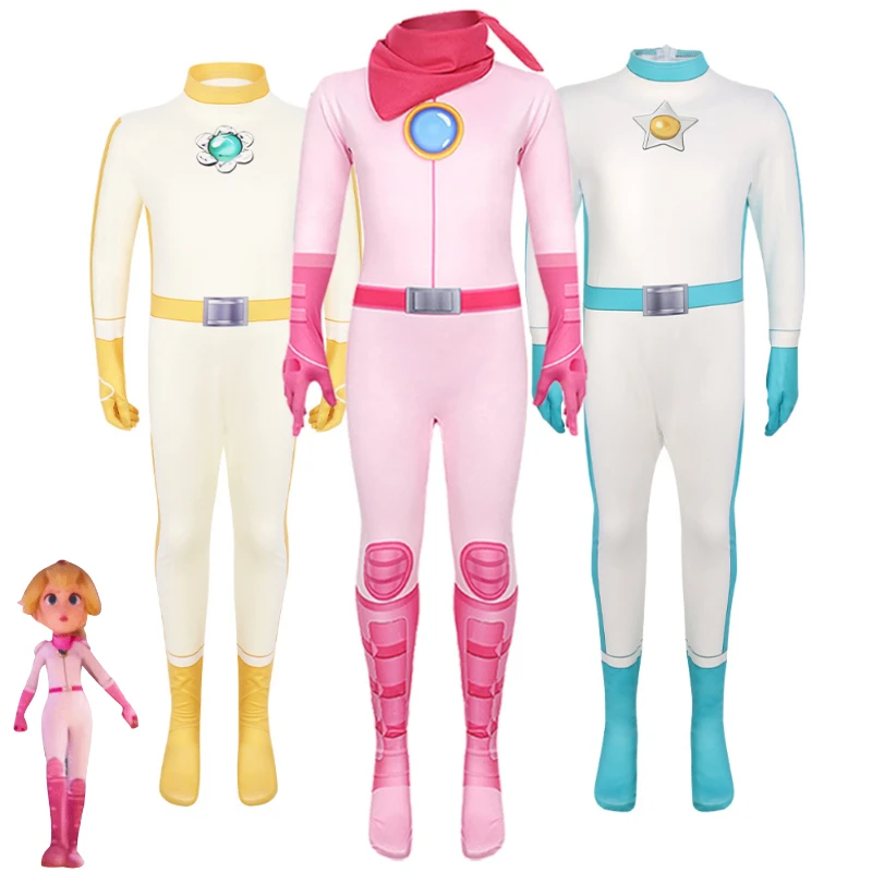 Marioeds Peach Princess Cosplay Costume Bodysuit for Girls Women Zentai Halloween Jumpsuit Kawaii Anime Bodysuits Gifts
Marioeds Peach Princess Cosplay Costume Bodysuit for Girls Women Zentai Halloween Jumpsuit Kawaii Anime Bodysuits Gifts