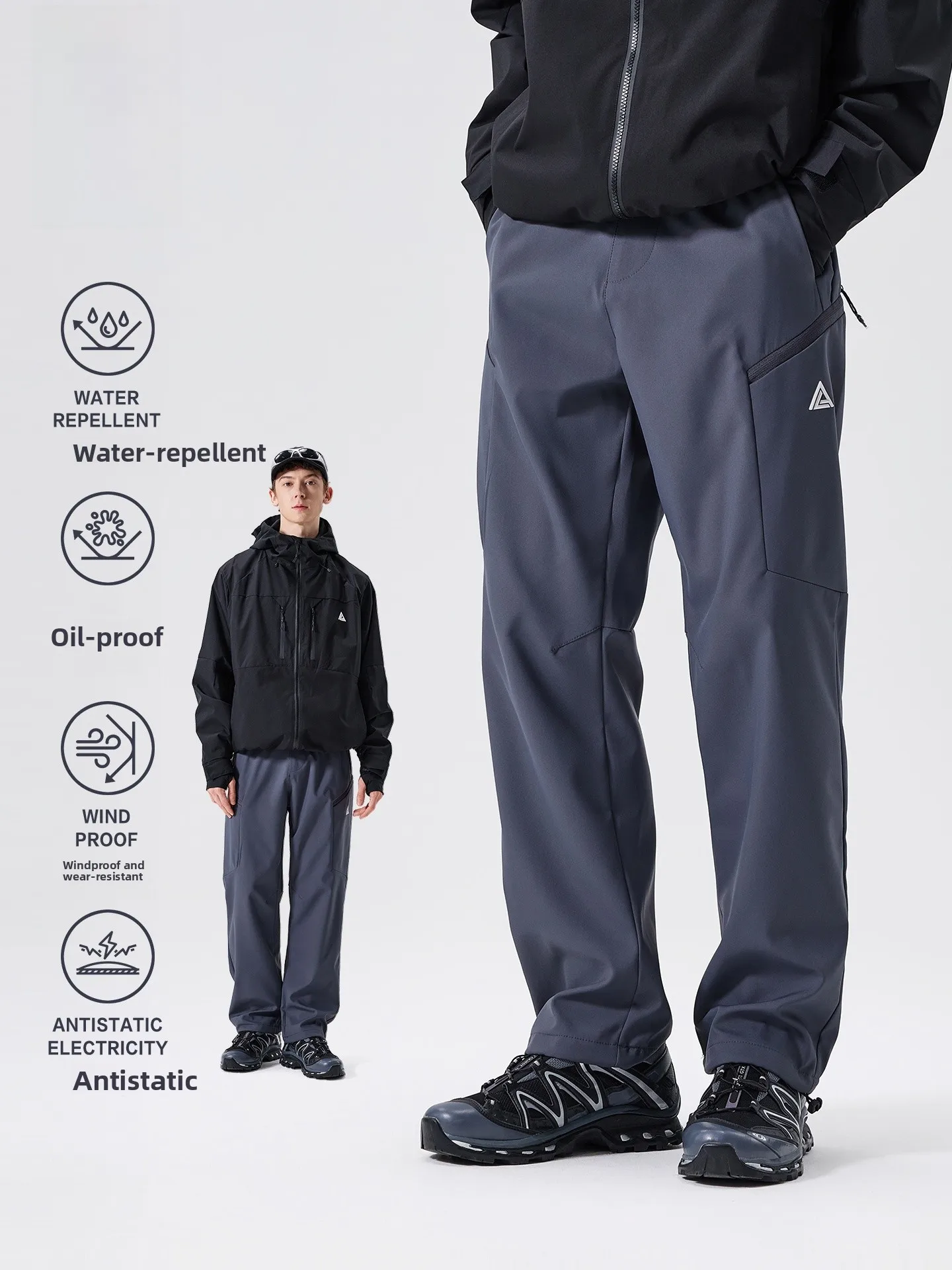 Lazy Day Men's Outdoor Hiking Pants Quick Dry Straight Leg Workwear Trousers Waterproof Polyester Fiber Autumn Seasonal Style
Lazy Day Men's Outdoor Hiking Pants Quick Dry Straight Leg Workwear Trousers Waterproof Polyester Fiber Autumn Seasonal Style