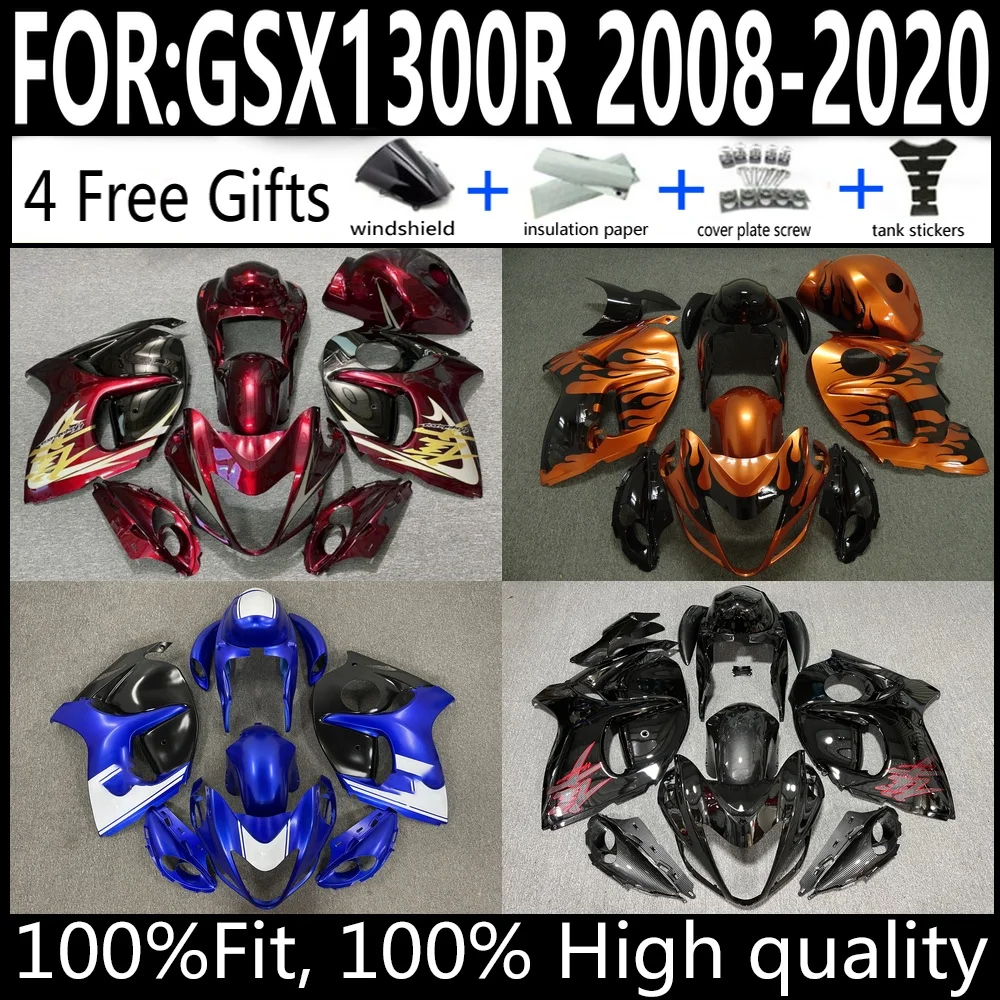 Injection Fairing Kit for Suzuki GSX1300R 2008-2020 - 100% Fitment Hayabusa
Injection Fairing Kit for Suzuki GSX1300R 2008-2020 - 100% Fitment Hayabusa