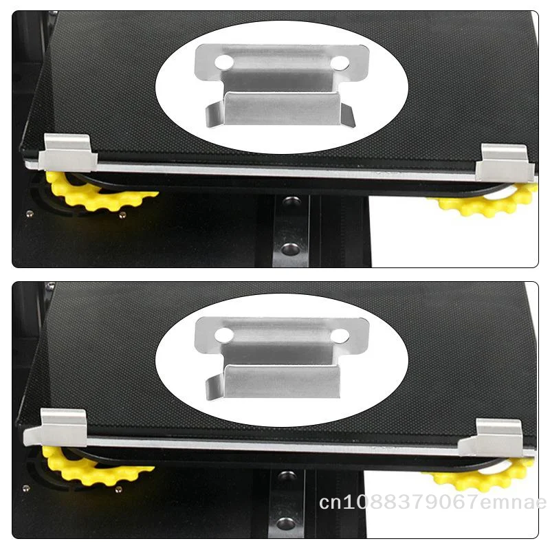 【xxx】8Pcs 7MM Stainless Steel Glass Bed Clips Clamps For Ender 3 Ender 5 CR-10 Series Heated Bed Clips Platform 3D Printer Parts
【xxx】8Pcs 7MM Stainless Steel Glass Bed Clips Clamps For Ender 3 Ender 5 CR-10 Series Heated Bed Clips Platform 3D Printer Parts