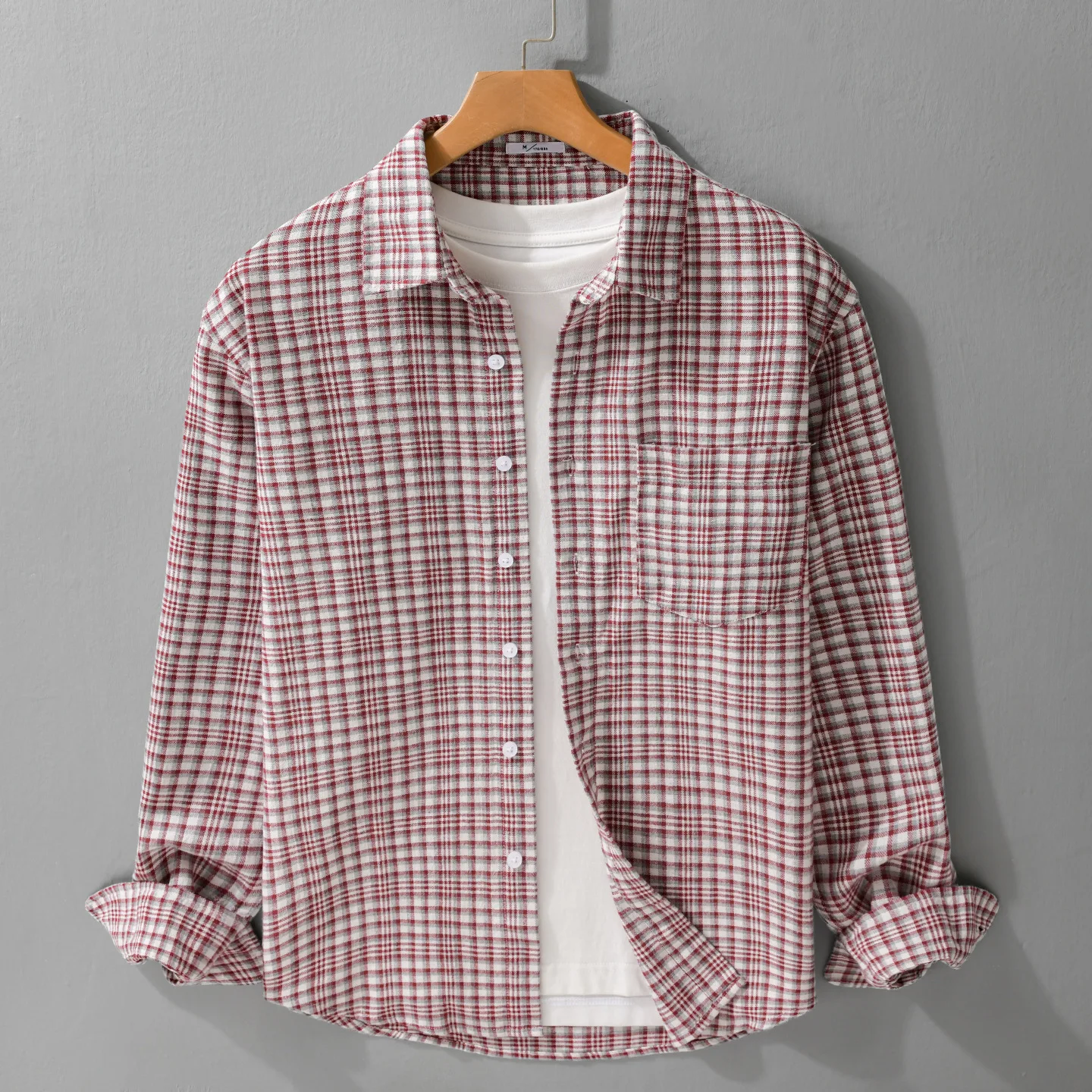 Japanese Style Plaid Shirt Men Long Sleeve Spring Summer Daily Casual Shirts Pocket Cotton Linen Shirt Breathable Tops 2026 New
Japanese Style Plaid Shirt Men Long Sleeve Spring Summer Daily Casual Shirts Pocket Cotton Linen Shirt Breathable Tops 2026 New