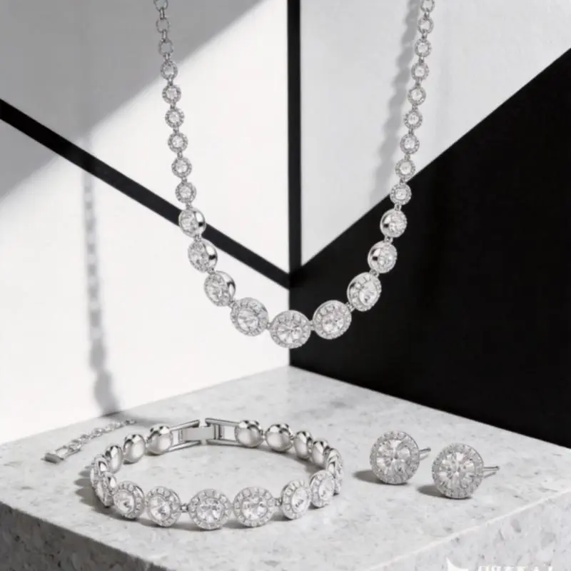 2025 New Hot Selling High-end Design Necklace Pendant Earrings Bracelet Jewelry Set Luxurious and Elegant Banquet Preferred
2025 New Hot Selling High-end Design Necklace Pendant Earrings Bracelet Jewelry Set Luxurious and Elegant Banquet Preferred