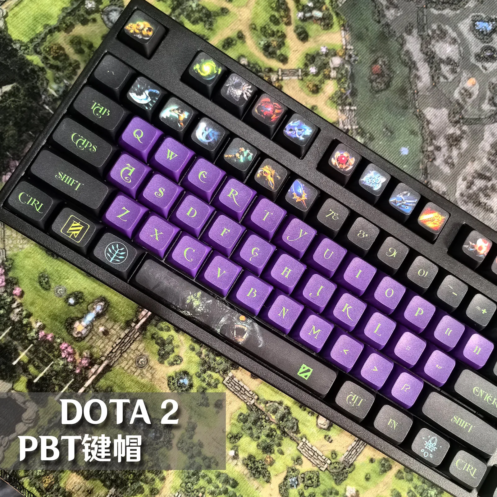 119 Keys DOTA 2 Russian Keycaps Electronic Sports XDA PBT Material Key Caps for 61 64 68 98 99 100 108 Mechanical Keyboard
119 Keys DOTA 2 Russian Keycaps Electronic Sports XDA PBT Material Key Caps for 61 64 68 98 99 100 108 Mechanical Keyboard