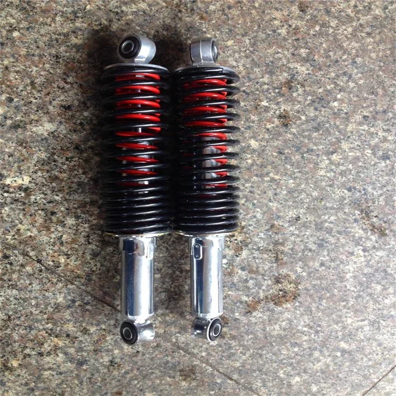 Motorcycle electric shock absorbers rear shock absorbers single pair of spring and a pair of shock
Motorcycle electric shock absorbers rear shock absorbers single pair of spring and a pair of shock