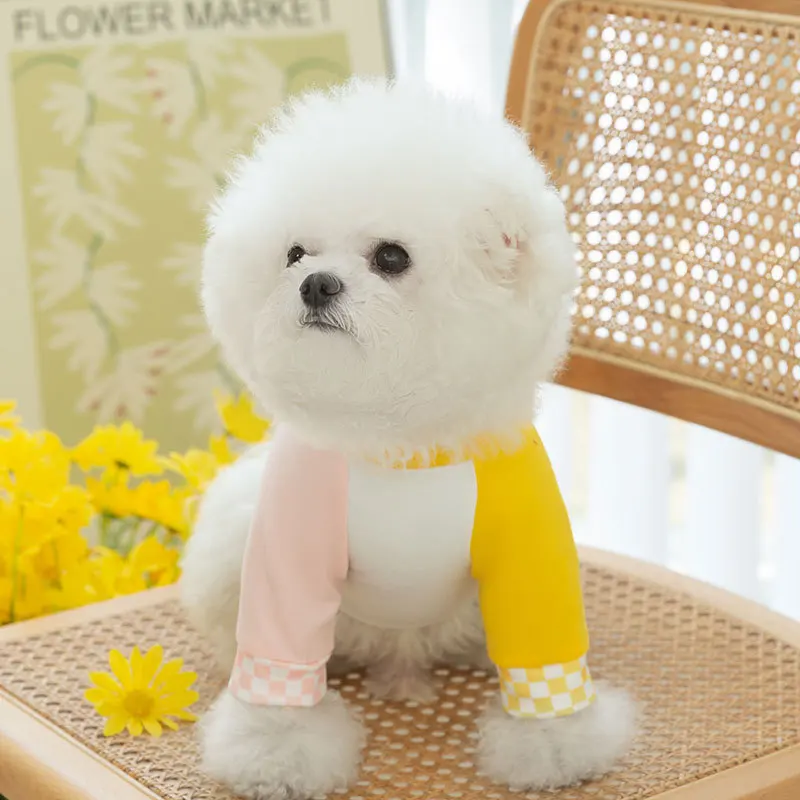 Summer Dog Clothes Cute Bear Bump Color T-shirt Thin Style Breathable Vest Puppy Clothing Pet Supplies XS-XL
Summer Dog Clothes Cute Bear Bump Color T-shirt Thin Style Breathable Vest Puppy Clothing Pet Supplies XS-XL