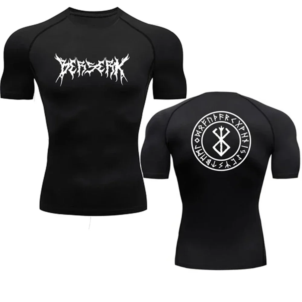 Berserk Compression Tshirt Men Fitness Tight Long Sleeve Sport T shirt Training Jogging Shirts Gym Sportswear Quick Dry
Berserk Compression Tshirt Men Fitness Tight Long Sleeve Sport T shirt Training Jogging Shirts Gym Sportswear Quick Dry