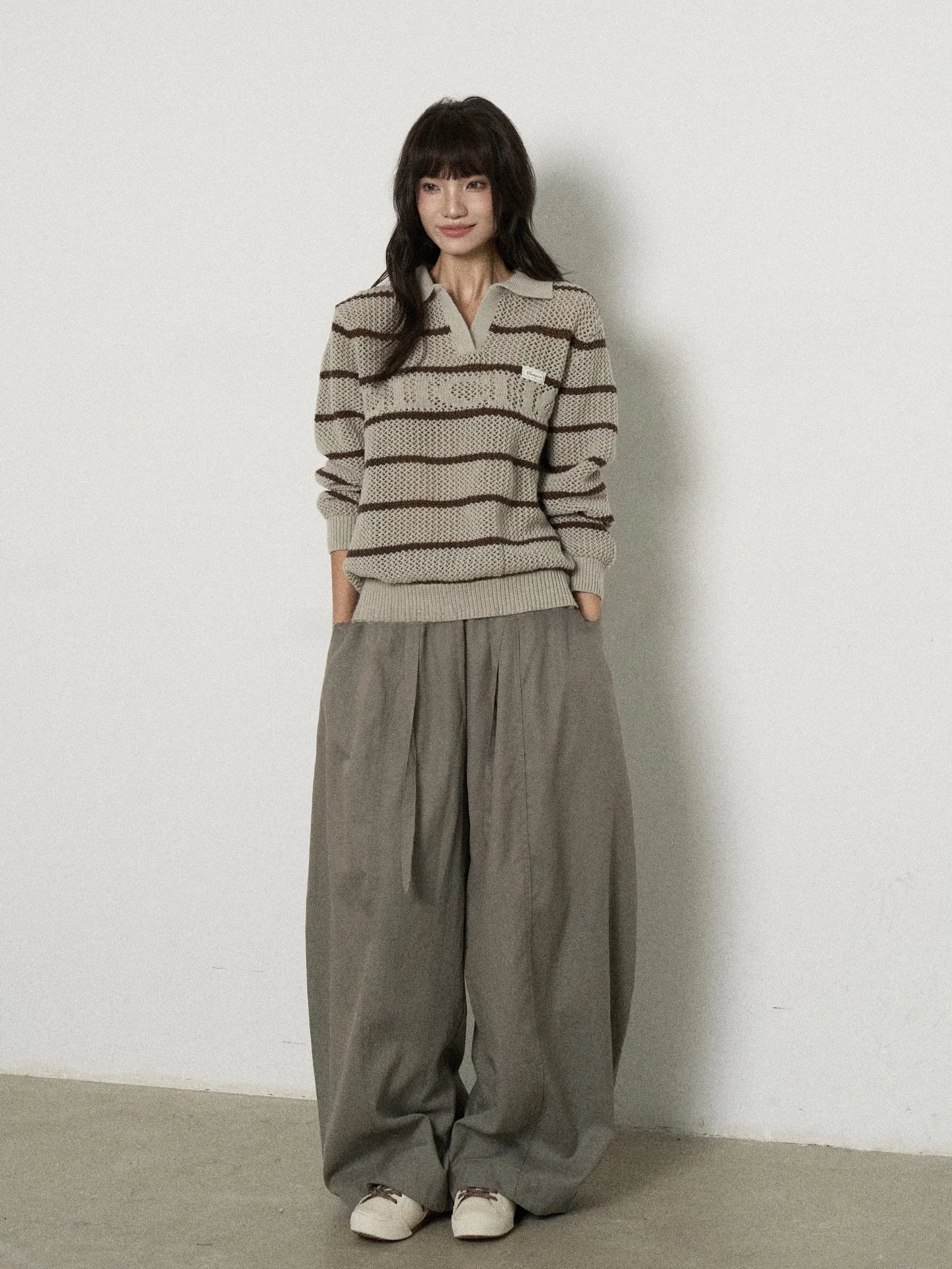 High Waist Wide Leg Casual Pants Women's Loose Fit Elastic Waist Straight Cut Korean Sle Faionable Casual Trousers
High Waist Wide Leg Casual Pants Women's Loose Fit Elastic Waist Straight Cut Korean Sle Faionable Casual Trousers