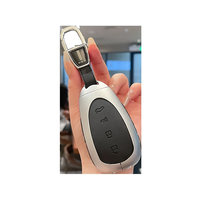 Premium Zinc Alloy Key Cover Case for WEY Gaoshan 7-9/Lanshan (2024-2025) - Protective Key Fob Shell Key Bag Chain
Premium Zinc Alloy Key Cover Case for WEY Gaoshan 7-9/Lanshan (2024-2025) - Protective Key Fob Shell Key Bag Chain