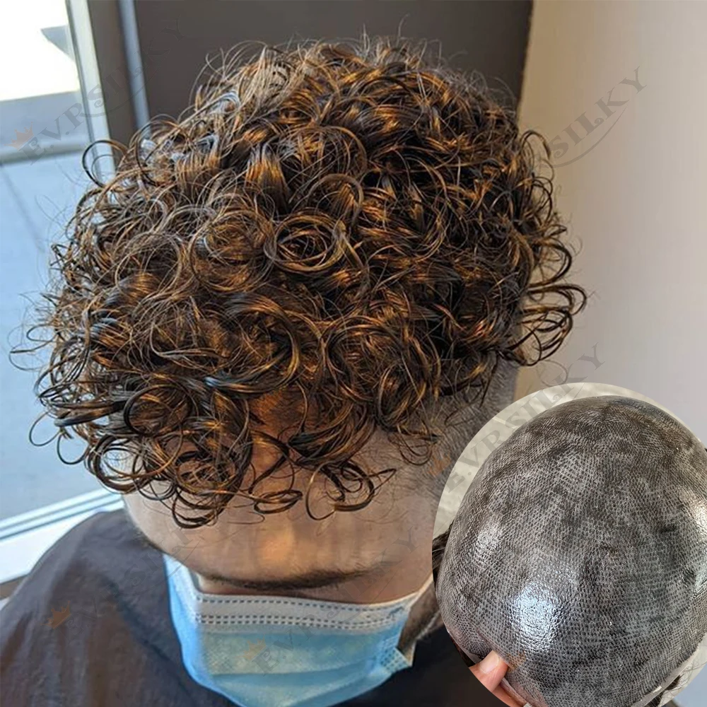 Необработанные 24 мм натуральные вьющиеся мужские парики из натуральных волос, крутой коричневый, серый, черный мужской парик, 100% система полости человеческих волос, протез
Необработанные 24 мм натуральные вьющиеся мужские парики из натуральных волос, крутой коричневый, серый, черный мужской парик, 100% система полости человеческих волос, протез