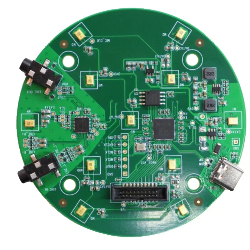Non-inductive local amplification 7-MIC directional pickup 15ms ultra-low latency
Non-inductive local amplification 7-MIC directional pickup 15ms ultra-low latency