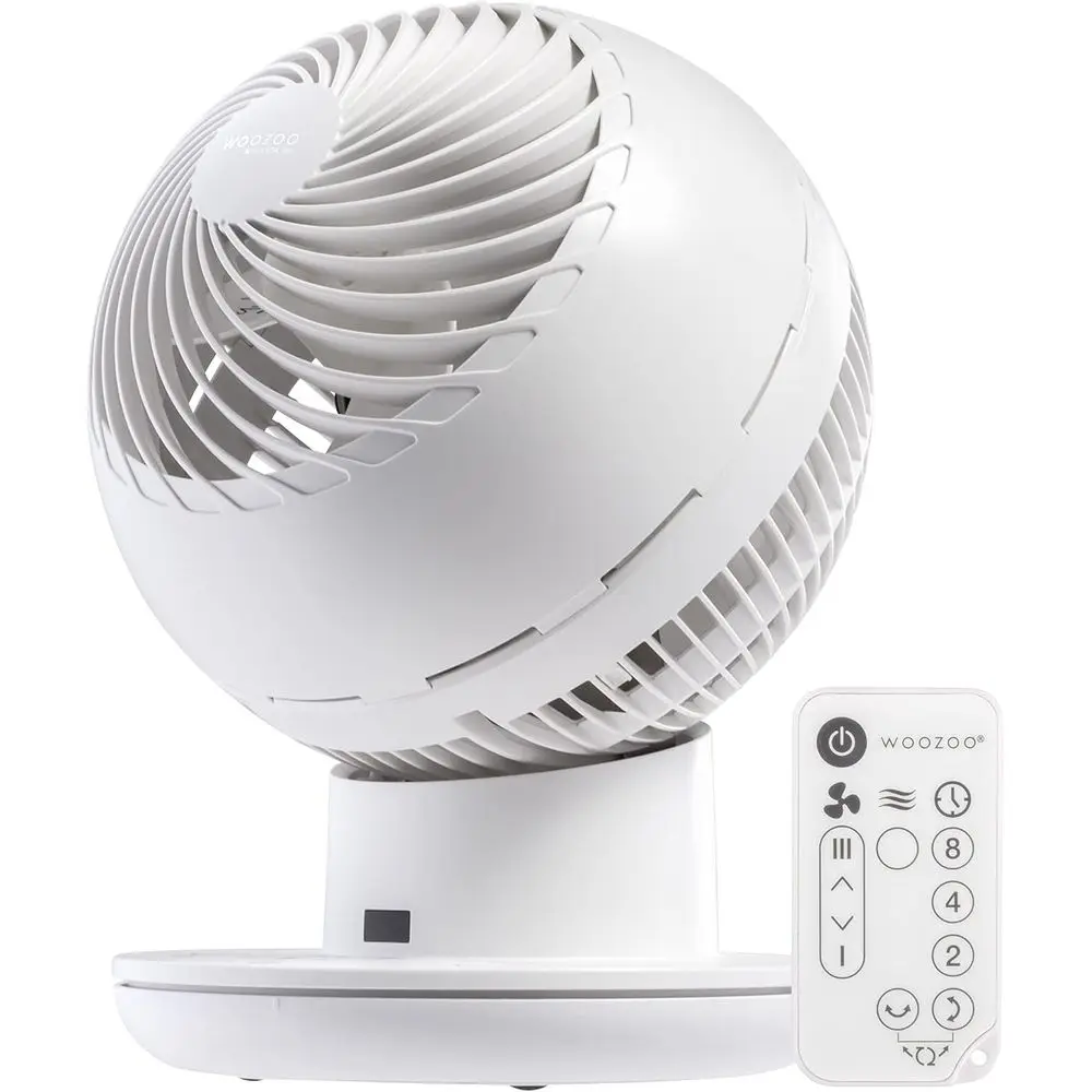 WOOZOO Air Circulator an with Remote, Oscillating Table an, 8 Speeds, 82t Max Air Di, 65° , Ultra Quiet DC Motor, Small Desk an
WOOZOO Air Circulator an with Remote, Oscillating Table an, 8 Speeds, 82t Max Air Di, 65° , Ultra Quiet DC Motor, Small Desk an