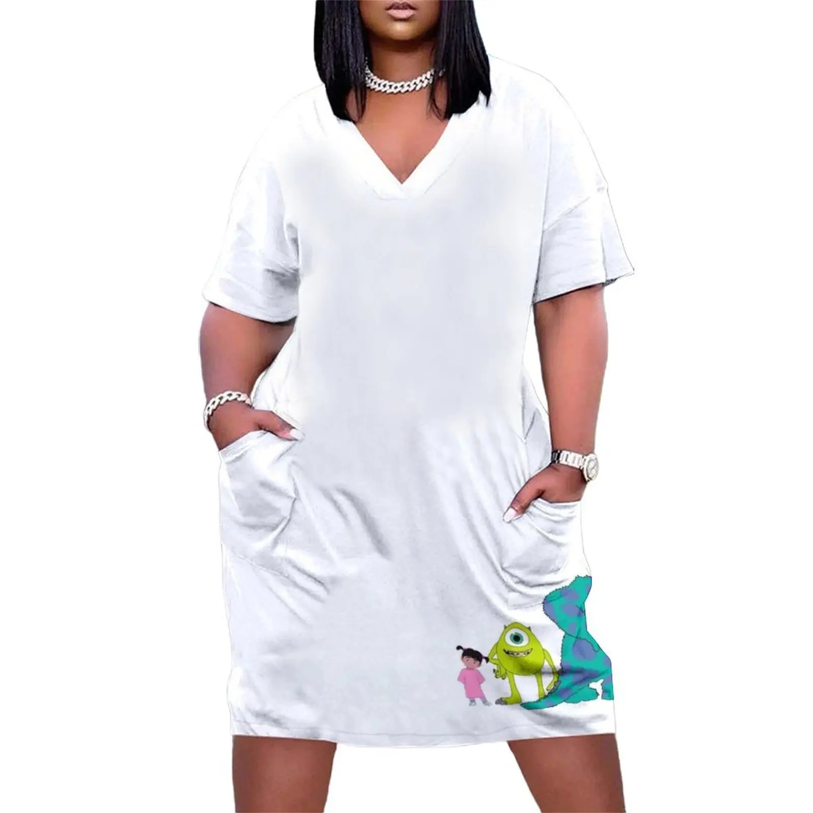 Monsters Inc. Loose Pocket Dress Dance dresses dress summer african dresses for woman
Monsters Inc. Loose Pocket Dress Dance dresses dress summer african dresses for woman