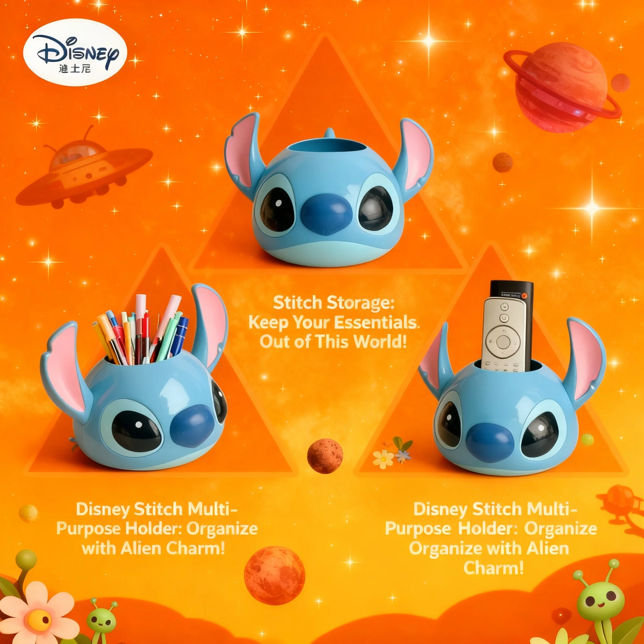 Stitch Kawaii Disney Anime Pen Holder Desktop Storage Box Decorative Office School Supplies Lovely Student Ornament
Stitch Kawaii Disney Anime Pen Holder Desktop Storage Box Decorative Office School Supplies Lovely Student Ornament