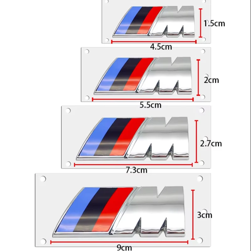 M ABS Car Fender Side Emblem Rear Trunk Badge M Logo Sticker For M3 M5 M6 X3 E46 E90 F30 G20 E36 E34 X6 G20 G30 Accessories
M ABS Car Fender Side Emblem Rear Trunk Badge M Logo Sticker For M3 M5 M6 X3 E46 E90 F30 G20 E36 E34 X6 G20 G30 Accessories