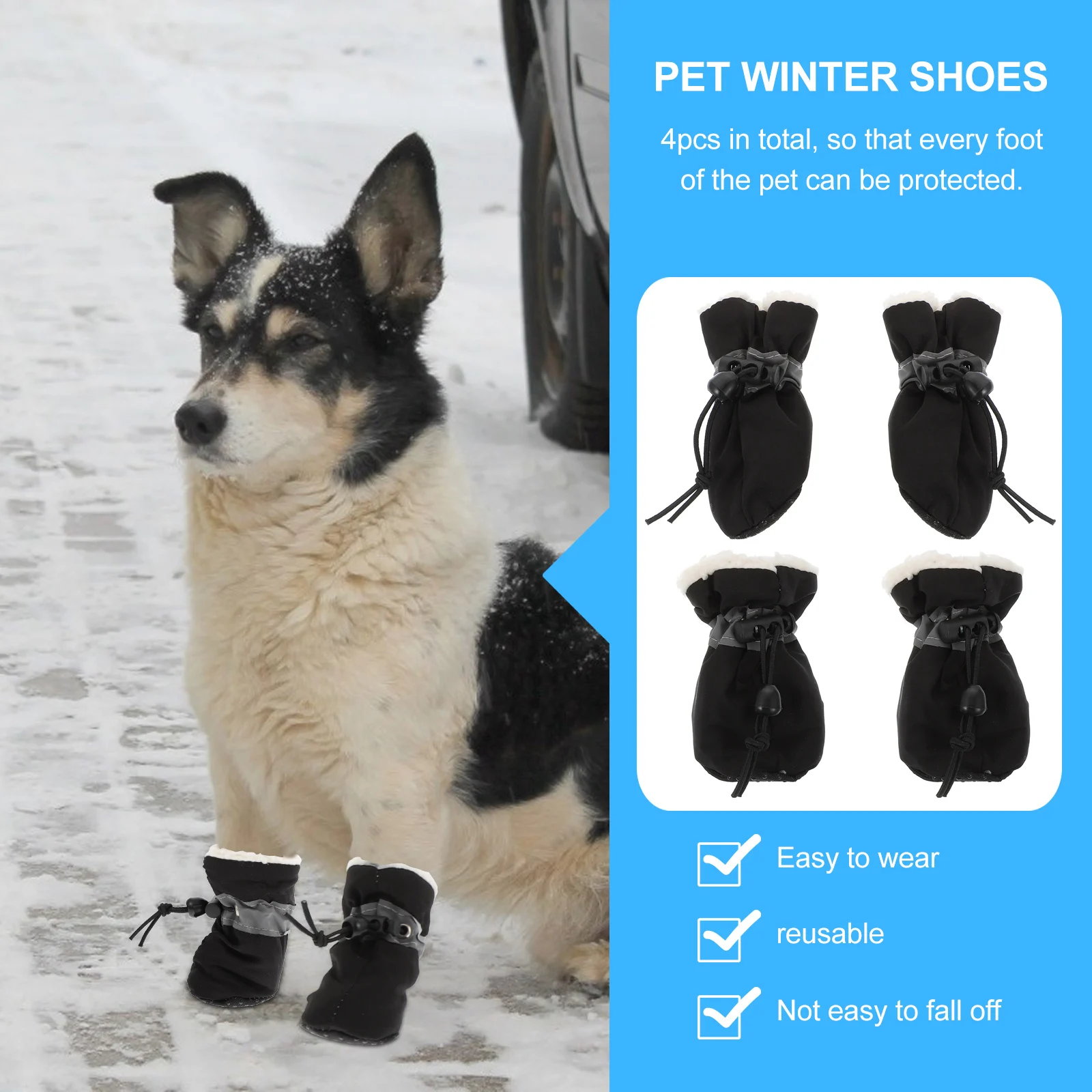 4 Pcs Carrot Pet Shoe Covers Boots Dog Skidproof Sneakers Cloth Paw Protectors Winter Warm Shoes
4 Pcs Carrot Pet Shoe Covers Boots Dog Skidproof Sneakers Cloth Paw Protectors Winter Warm Shoes