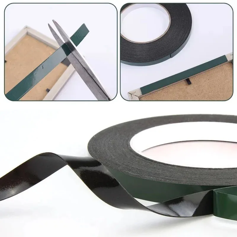 Mounting Tapes Double Sided Tape Strong Adhesive Black Foam Tape for Cell Phone Repair Gasket Screen PCB Dust Proof 1mm Thick
Mounting Tapes Double Sided Tape Strong Adhesive Black Foam Tape for Cell Phone Repair Gasket Screen PCB Dust Proof 1mm Thick