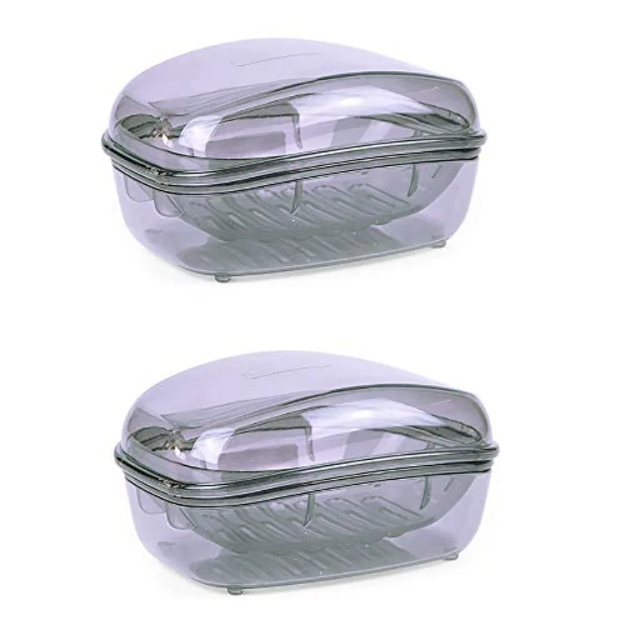 Transparent Plastic Soap Case Holder Portable Clear Soap Container Box for Home Kitchen, Large Size, Pack of
Transparent Plastic Soap Case Holder Portable Clear Soap Container Box for Home Kitchen, Large Size, Pack of