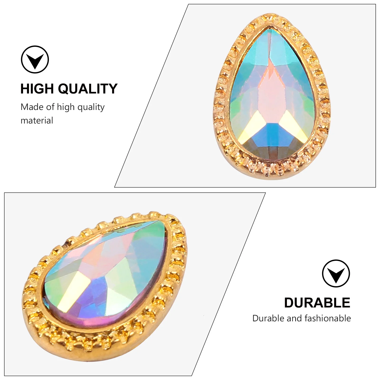 30pcs Nail Studs Gems Rhinestone Crystals Alloy Manicure Diy Decoration For Women Girls Shiny Elegant Nail Art Accessories Phone
30pcs Nail Studs Gems Rhinestone Crystals Alloy Manicure Diy Decoration For Women Girls Shiny Elegant Nail Art Accessories Phone