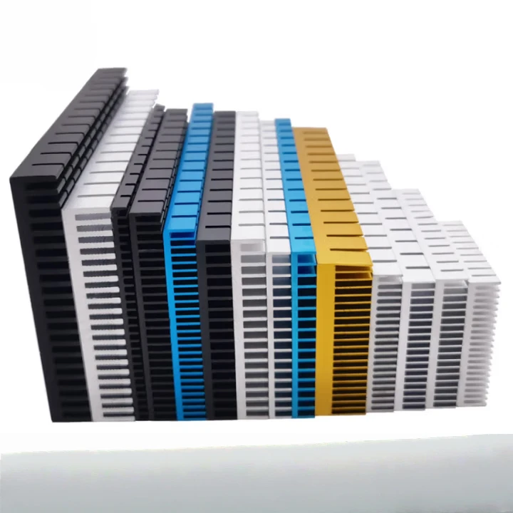 Aluminum Profile Slotted Heat Sink for Graphics Card, CPU, Network Card, PCB and Huawei AX3 Pro Router, Customization Available
Aluminum Profile Slotted Heat Sink for Graphics Card, CPU, Network Card, PCB and Huawei AX3 Pro Router, Customization Available