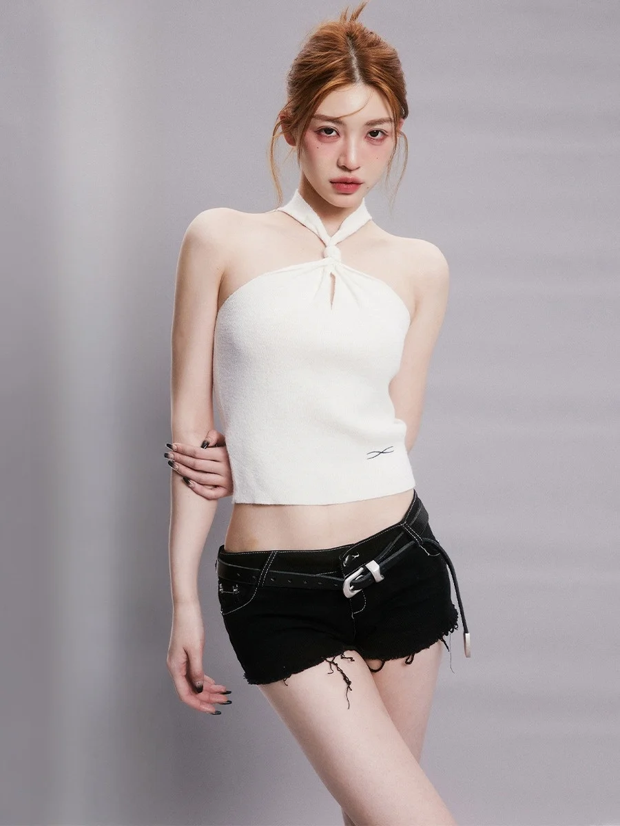 Сексуальный укороченный топ с высокой талией BabeFi Onze, жилет с высокой талией, Pure Desire Sle, женский топ из смеси хлопка Ele Bal, внутренняя одежда
Сексуальный укороченный топ с высокой талией BabeFi Onze, жилет с высокой талией, Pure Desire Sle, женский топ из смеси хлопка Ele Bal, внутренняя одежда