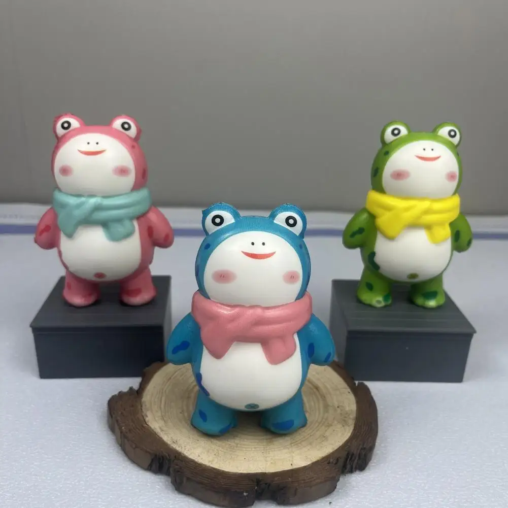 Cute Frog Fidget Toy Slow Rebound Scarf Frog Squish Toy Flexible Stress Relief Funny Cute Fidget Squeeze Toy for Kids Adults
Cute Frog Fidget Toy Slow Rebound Scarf Frog Squish Toy Flexible Stress Relief Funny Cute Fidget Squeeze Toy for Kids Adults
