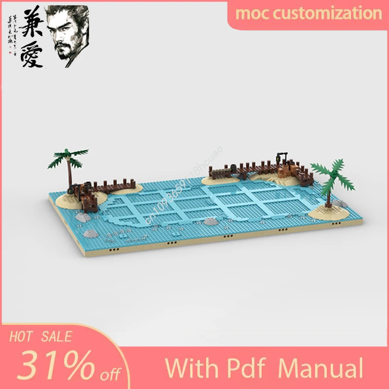 823 шт. MOC Пираты Диорама Пираты Барракуды Бэймодель Строительный блок Diy Творческая сборка Развивающие кирпичи Игрушки Детский подарок
823 шт. MOC Пираты Диорама Пираты Барракуды Бэймодель Строительный блок Diy Творческая сборка Развивающие кирпичи Игрушки Детский подарок