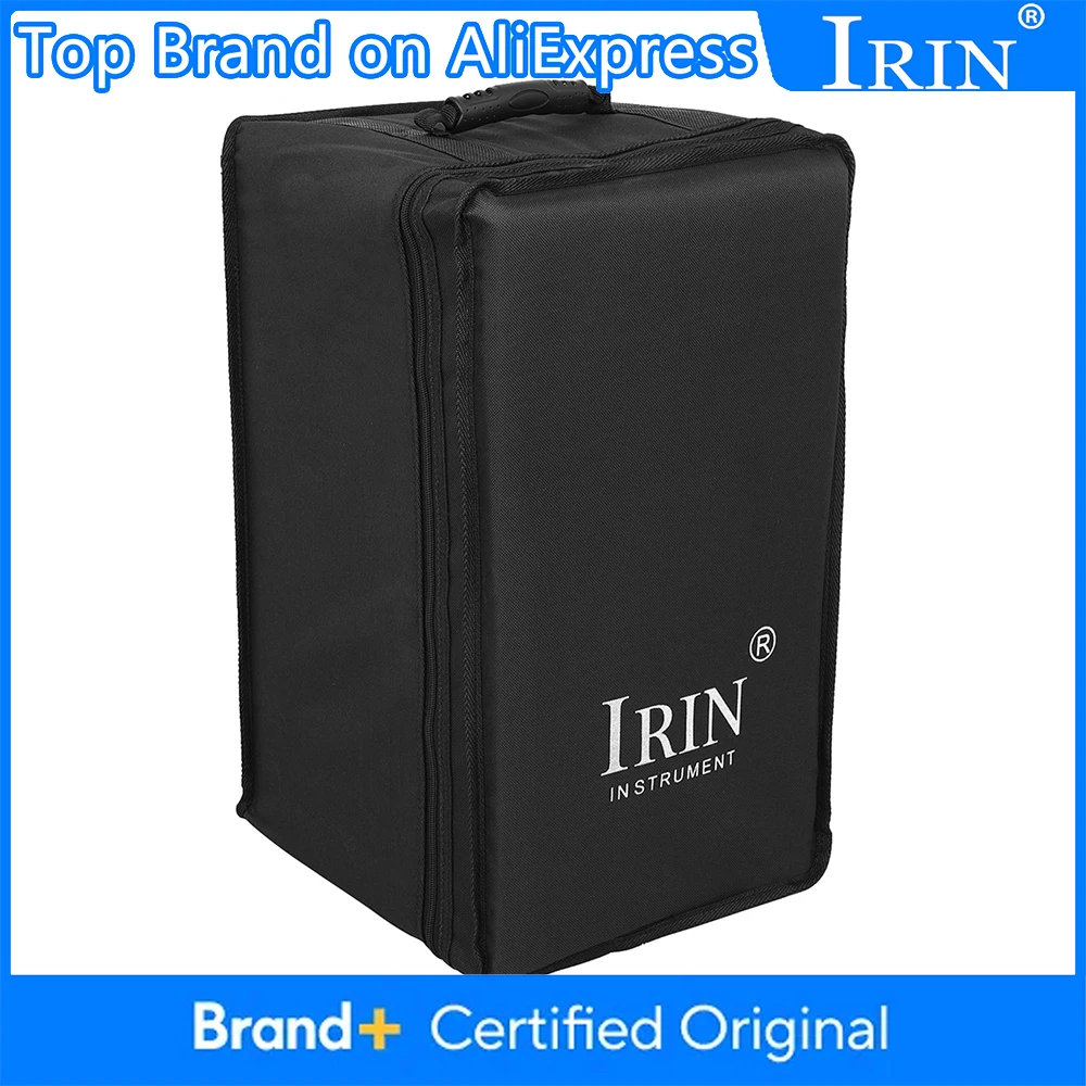 Сумка-чехол IRIN для кахона, водонепроницаемая, из ткани Оксфорд, с утолщенным хлопковым наполнителем, рюкзак для перкуссионных инструментов, аксессуары
Сумка-чехол IRIN для кахона, водонепроницаемая, из ткани Оксфорд, с утолщенным хлопковым наполнителем, рюкзак для перкуссионных инструментов, аксессуары
