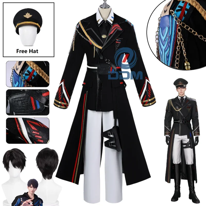 Love and Deepspace Caleb Far Air Captain Cosplay Costume Caleb Uniform For Halloween Carnival Party Comic Con
Love and Deepspace Caleb Far Air Captain Cosplay Costume Caleb Uniform For Halloween Carnival Party Comic Con