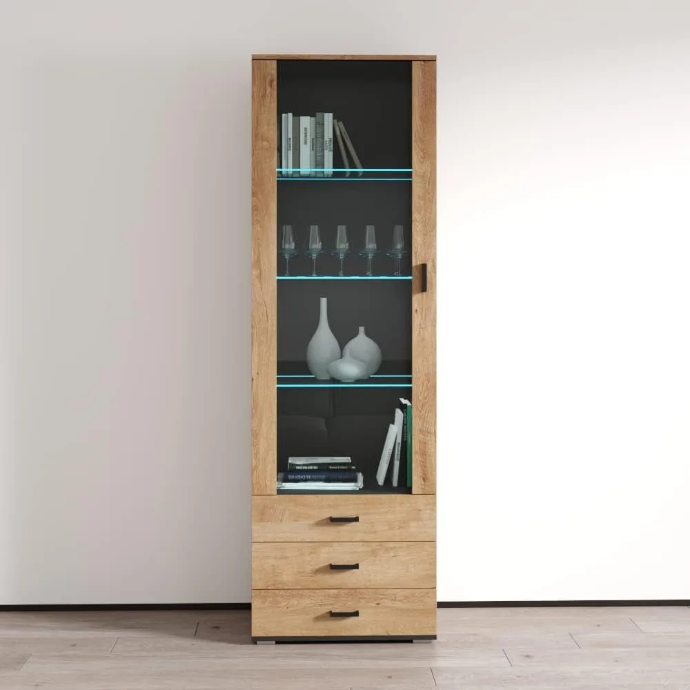 Furniture Soho S1 1D3S Freestanding Bookcase - Modern Rectangular Storage Bookcase with Customizable LED Lights
Furniture Soho S1 1D3S Freestanding Bookcase - Modern Rectangular Storage Bookcase with Customizable LED Lights
