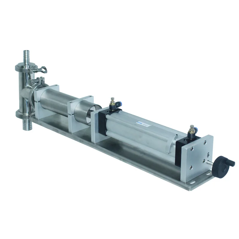 Piston Filler Unit 0.5-10L dosing section material cylinder Filling machine for liquid checking valve bottling tool SUS304
Piston Filler Unit 0.5-10L dosing section material cylinder Filling machine for liquid checking valve bottling tool SUS304