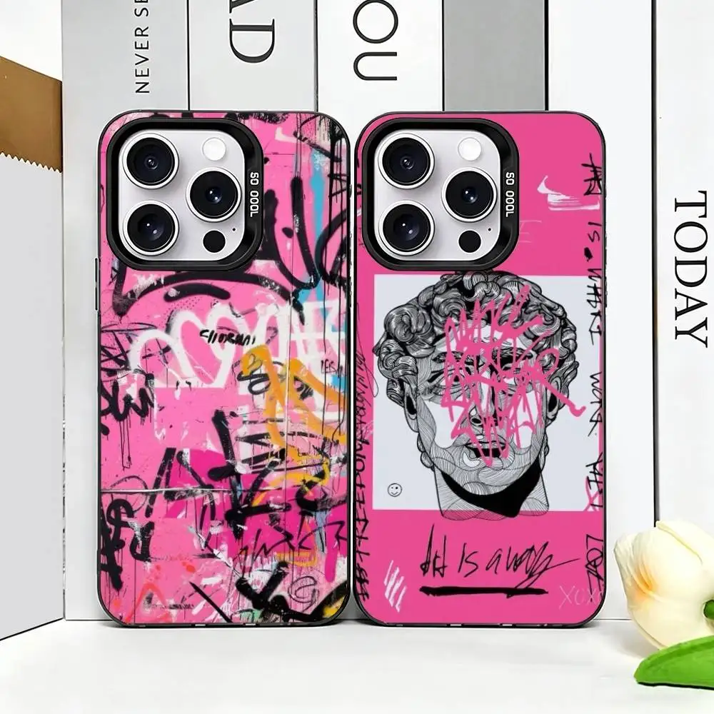 Graffiti Cool Art Pink Phone Case For iPhone 17,16,15,14,13,12,11 Plus,Pro Max,XS,Colorful Silver Black Cover
Graffiti Cool Art Pink Phone Case For iPhone 17,16,15,14,13,12,11 Plus,Pro Max,XS,Colorful Silver Black Cover