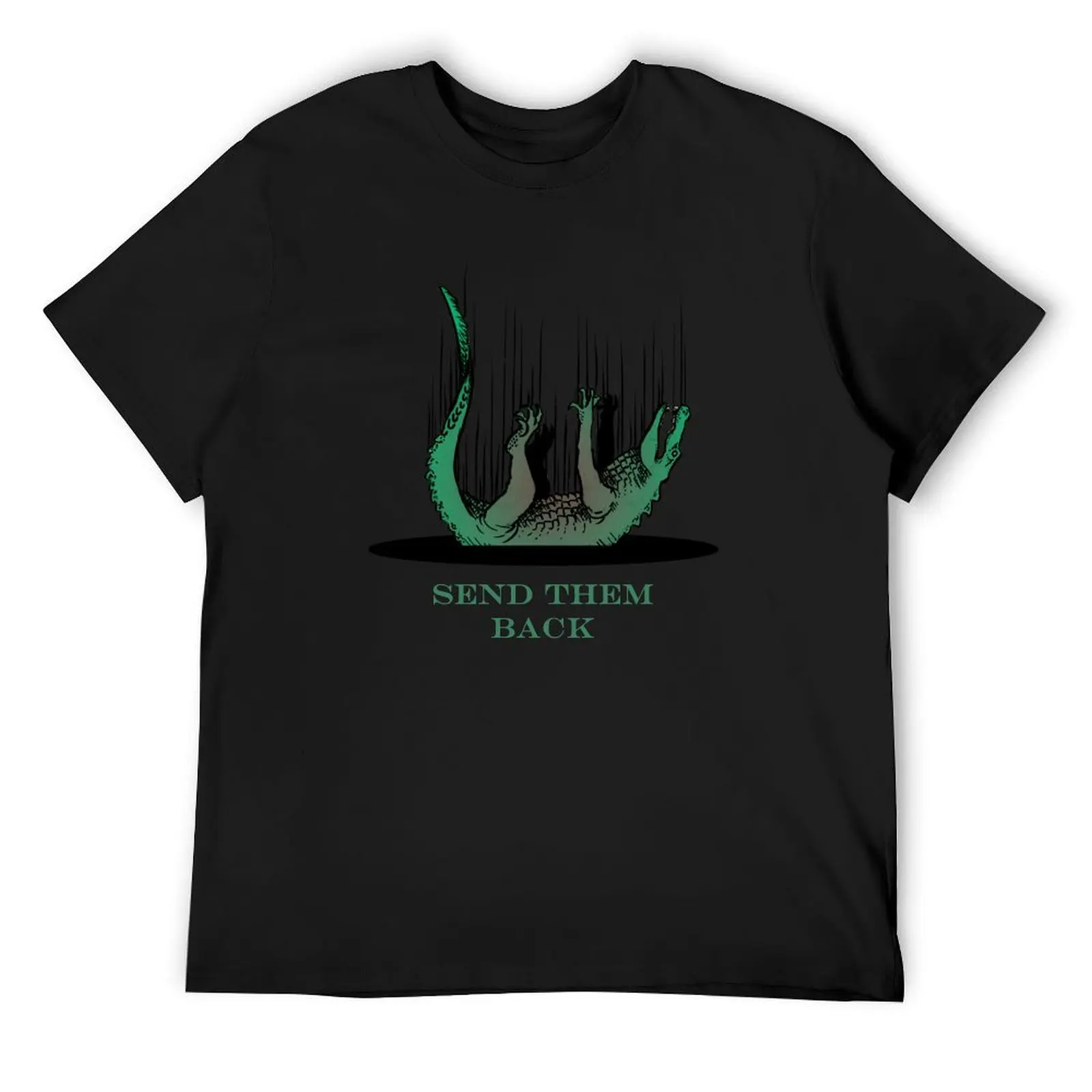 SEND THEM BACK T-Shirt funny gifts korean fashion customs design your own Men's t-shirts
SEND THEM BACK T-Shirt funny gifts korean fashion customs design your own Men's t-shirts