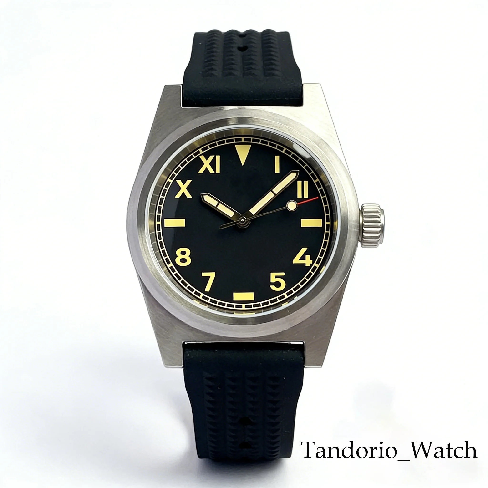 Tandorio 38mm Automatic Miyota 8215 Men's Mechanical Watch Sapphire Glass Brown Black California Dial 20ATM Diver Wristwatch
Tandorio 38mm Automatic Miyota 8215 Men's Mechanical Watch Sapphire Glass Brown Black California Dial 20ATM Diver Wristwatch